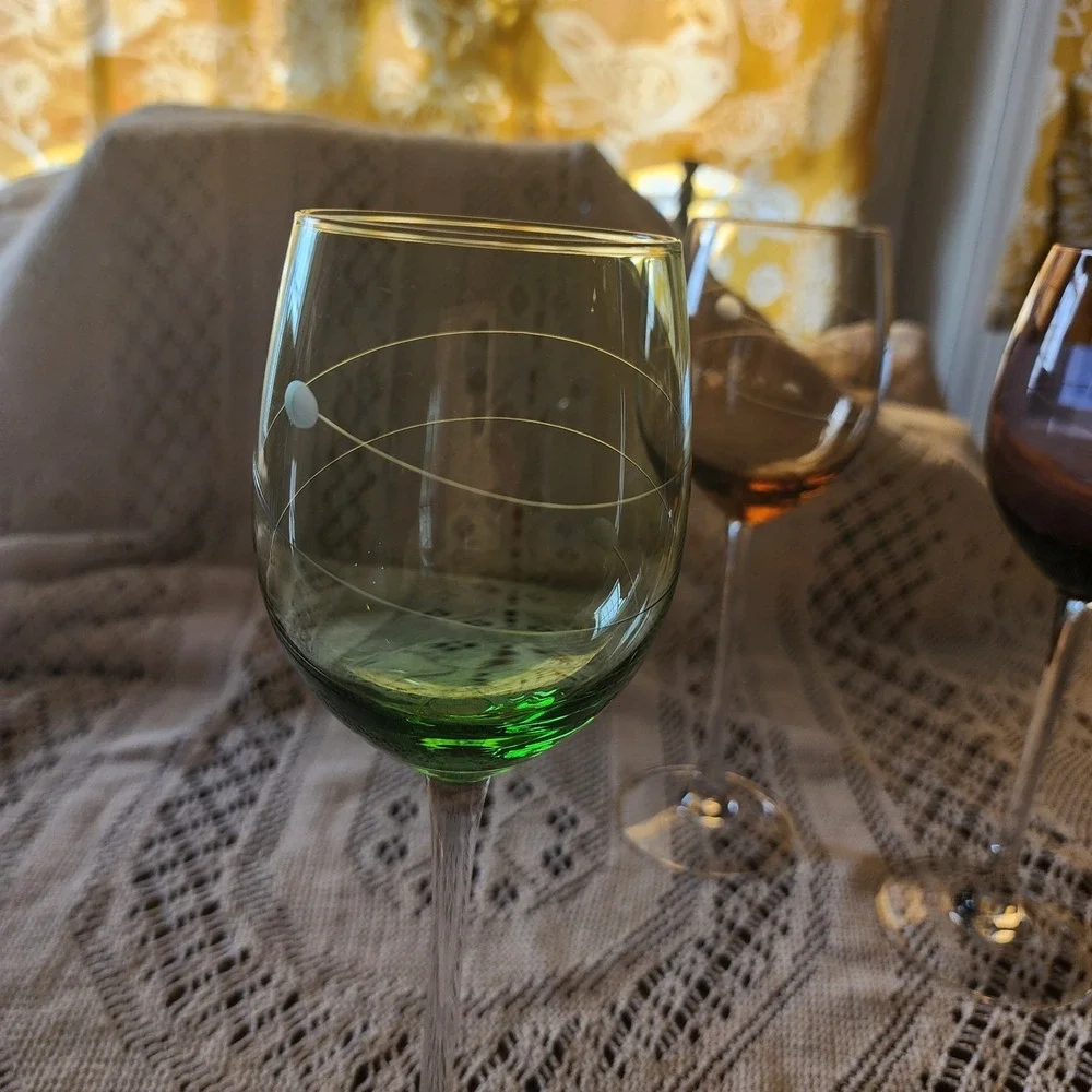 Lenox Tuscany‎ Seasons (4) Water Goblets, 9¼